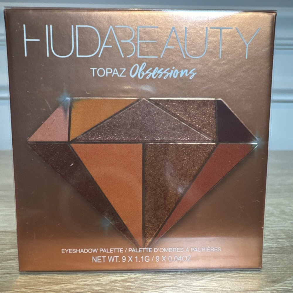 Huda Beauty‎ TOPAZ Obsessions Eyeshadow Palette NWB SUMMER!!